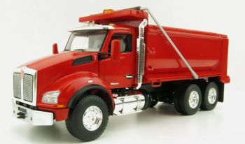 FIGE50-3469 - KENWORTH T880 6x4 benne rouge