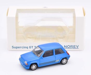 NOREV510540 - RENAULT SuperCinq GT Turbo PhII 1988 Bleu Métallique – Jet-car