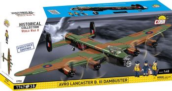 COB5758 - Avion militaire Avro Lancaster B. III Dambuster – Édition Exclusive – 1747 Pièces