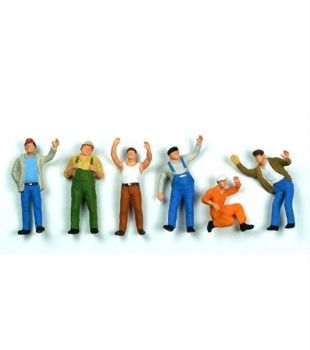 PREI68202 - Figurines d'ouvriers de chantier