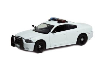 MMX79532BLANC - DODGE Charger pursuit 2011 Police avec sons et lumières