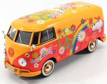 MMX79563ORANGE - VOLKSWAGEN Type 2 T1 van Flower Power orange