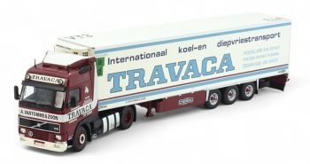 TEK85998 - VOLVO FH01 Globetrotter 4x2 avec remorque frigo 3 Essieux TRAVACA