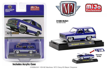 M2M-31500MJS41 - CHEVROLET K5 blazer 1973 bleu-violet