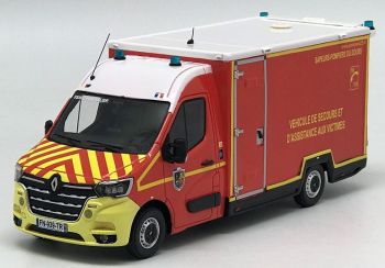 Camion de pompier RENAULT VI S180 Haute Savoie 1/43