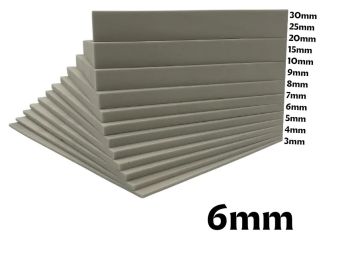 COLLE21-214 - Plaque de polymère TechnoFOAM – 6 mm – 30x21 cm