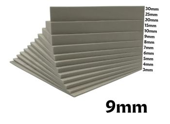COLLE21-220 - Plaque de polymère TechnoFOAM – 9 mm – 30x21 cm
