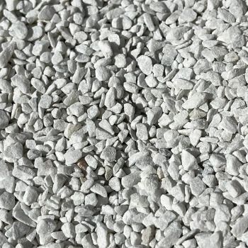 COLLE21-BLANC5_9 - Sachet de pierre décor 200 g - Blanc de Carrare 5/9 mm