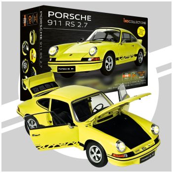 IXC.PRS.YB.FK - PORSCHE 911 Carrera RS 2.7 Jaune et Noir - En KIT 713 pièces