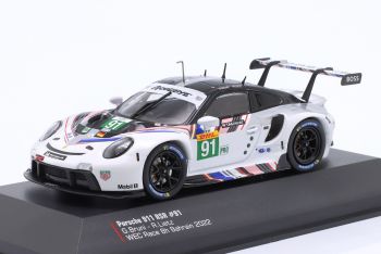 IXO-LEGT43-23008 - PORSCHE 911 RSR #91 WEC Race 8h Bahrain 2022 G.BRUNI / R.LIETZ