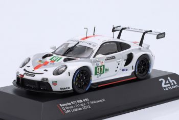 IXO-LEGT43-23010 - PORSCHE 911 RSR #91 G.BRUNI / R.LIETZ / F.MAKOWIECKI 24h du Mans 2022