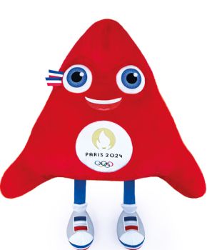 JO2404 - Mascotte Officielle des jeux Olympiques Paris 2024 - 80 cm