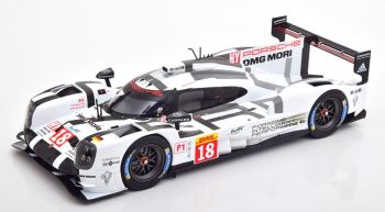 IXO-SP919-1808 - PORSCHE 919 Hybrid #18 pilotée par LIEB/DUMAS/JANI des 1000km SPA 2015