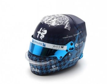 SPA5HF127 - Casque - Zhou Guanyu –  Alfa Romeo F1 Team - GP Japon 2023