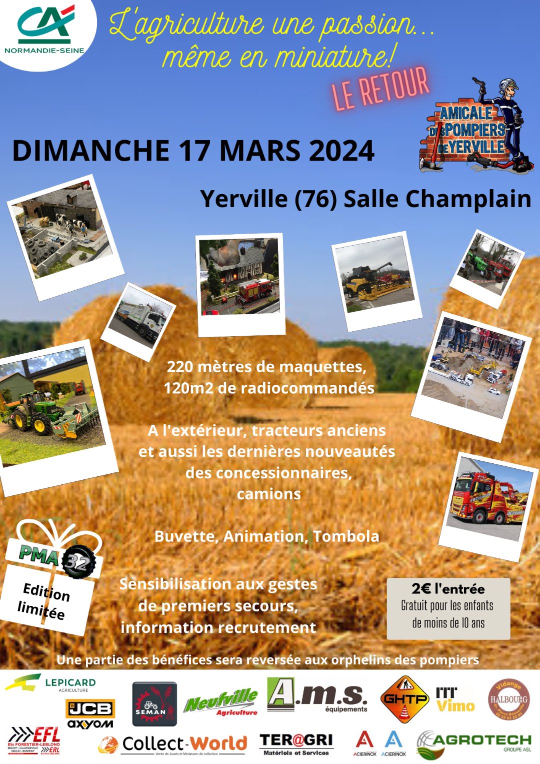 Val-de-Saâne : record battu pour l'exposition de miniatures agricoles